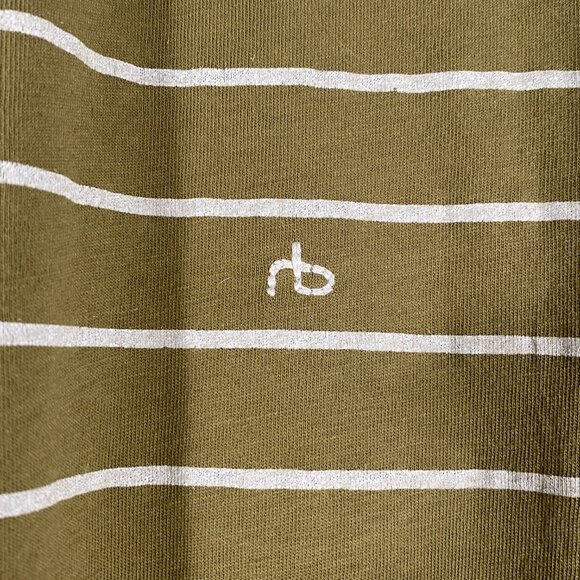 Rag & Bone Striped Polo Shirt Size XL - Picture 2 of 6